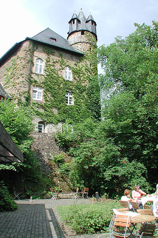 Schlosshof, Schlossgarten Schloss Herborn Tagungshaus